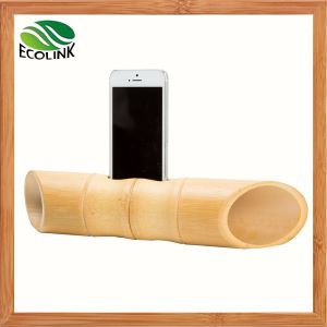 Bambus přenosný mobilní telefon reproduktor pro Samsung nebo IPhone